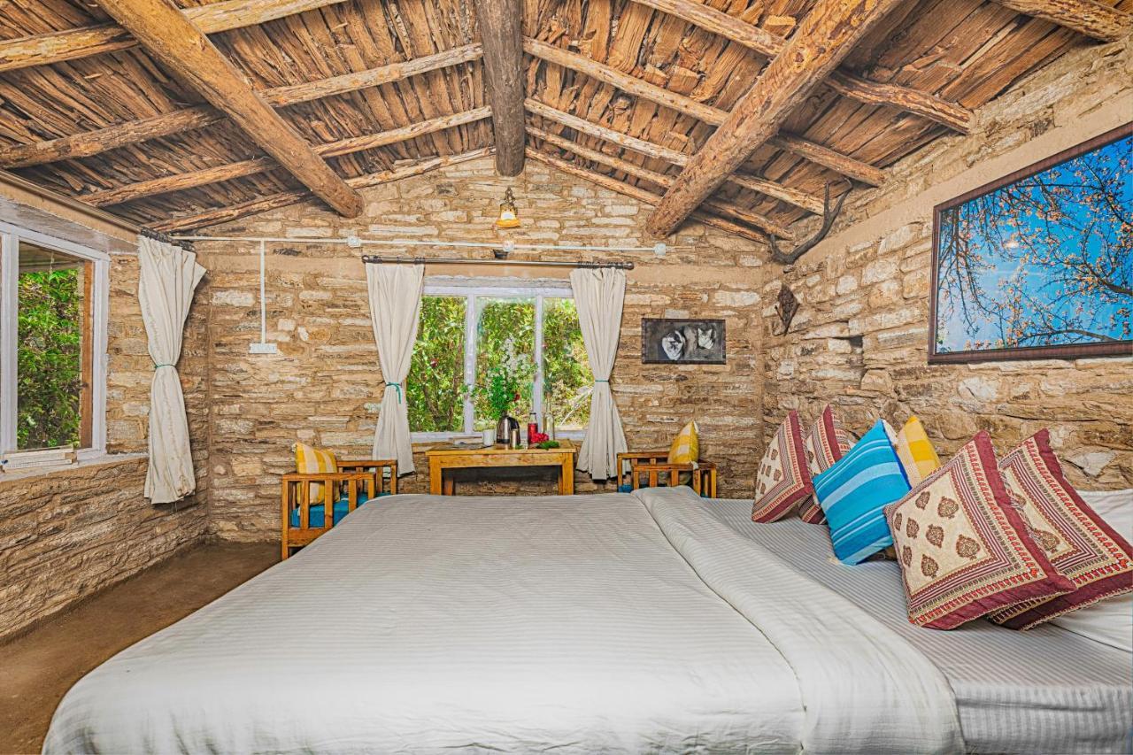 Saffronstays El Sueno, Mukteshwar -Villa Serving Pahadi Meals Exteriör bild